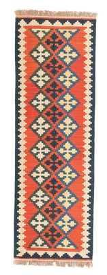 Loper Kelim tapijt - Oosters - 195 x 63 cm - oranje