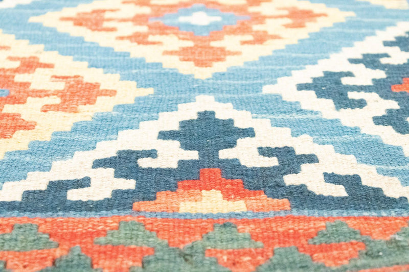 Loper Kelim tapijt - Oosters - 203 x 64 cm - oranje