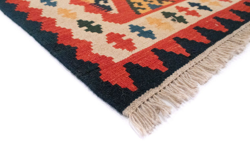 Loper Kelim tapijt - Oosters - 200 x 63 cm - oranje