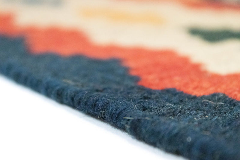 Loper Kelim tapijt - Oosters - 200 x 63 cm - oranje