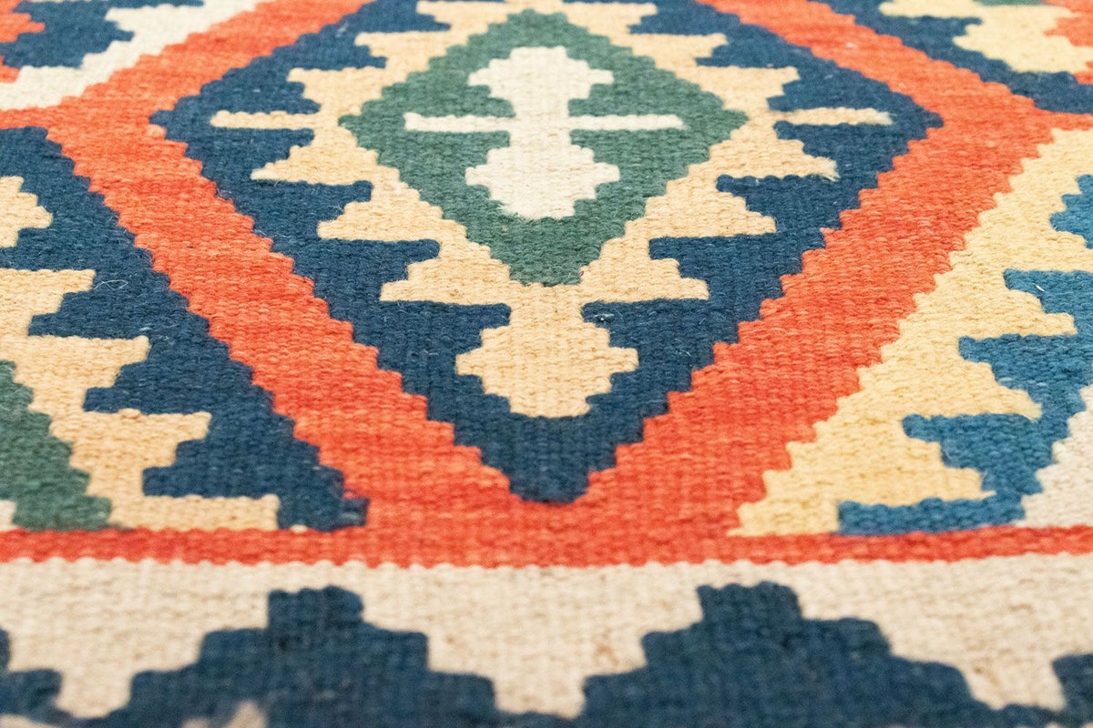 Loper Kelim tapijt - Oosters - 204 x 60 cm - oranje