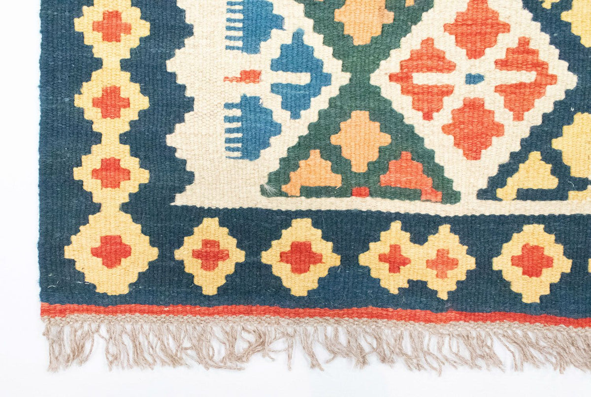 Loper Kelim tapijt - Oosters - 207 x 65 cm - beige