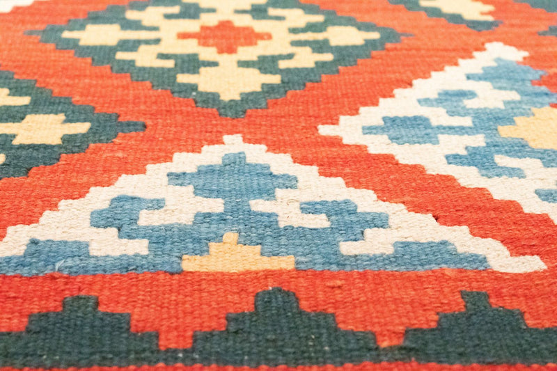 Loper Kelim tapijt - Oosters - 207 x 62 cm - oranje