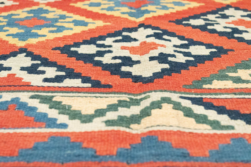 Kelim tapijt - Oosters - 212 x 148 cm - oranje