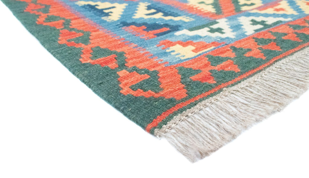 Kelim tapijt - Oosters - 205 x 152 cm - oranje