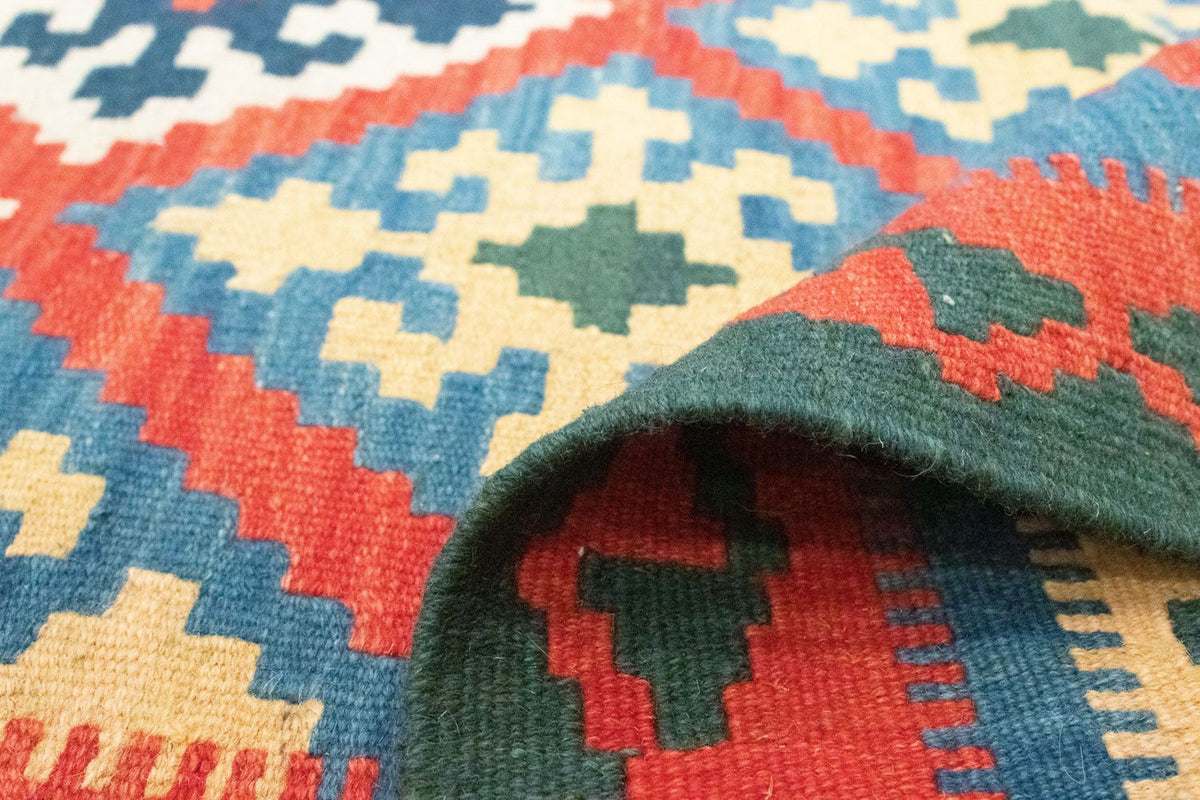 Kelim tapijt - Oosters - 205 x 152 cm - oranje