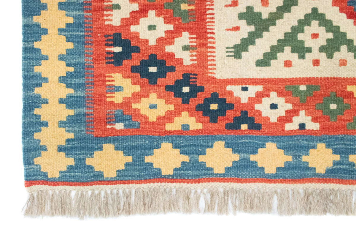 Kelim tapijt - Oosters - 202 x 153 cm - oranje