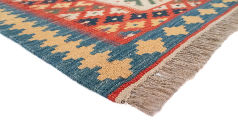 Kelim tapijt - Oosters - 202 x 153 cm - oranje