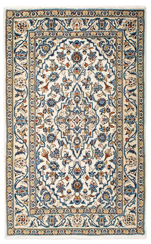 Perzisch tapijt - Keshan - 154 x 100 cm - beige
