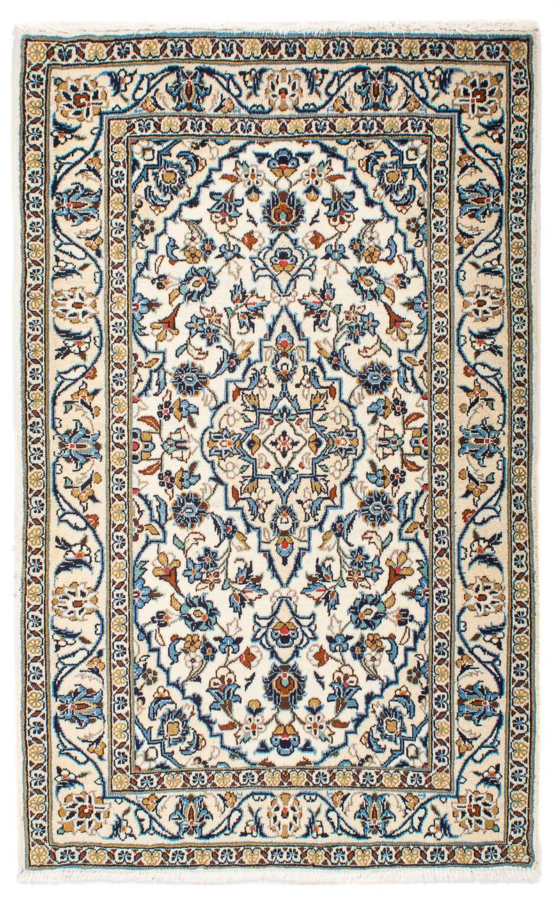 Perzisch tapijt - Keshan - 154 x 100 cm - beige