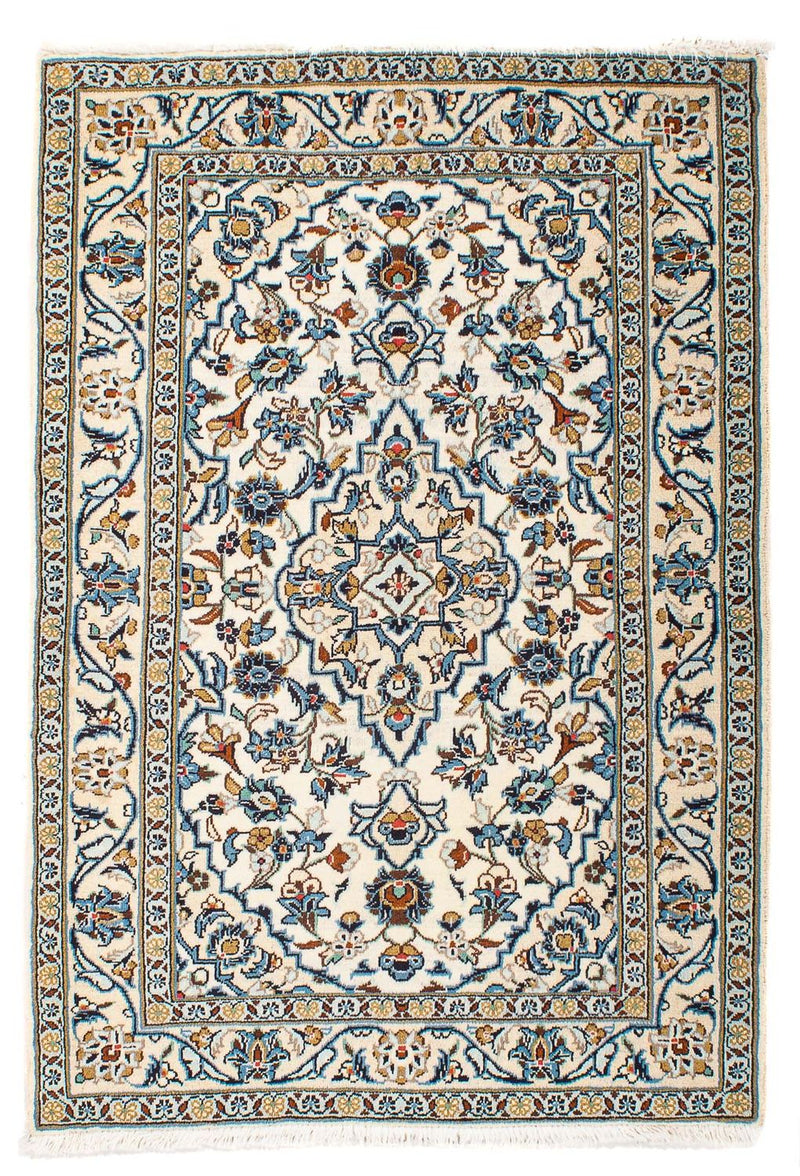Perzisch tapijt - Keshan - 152 x 100 cm - beige