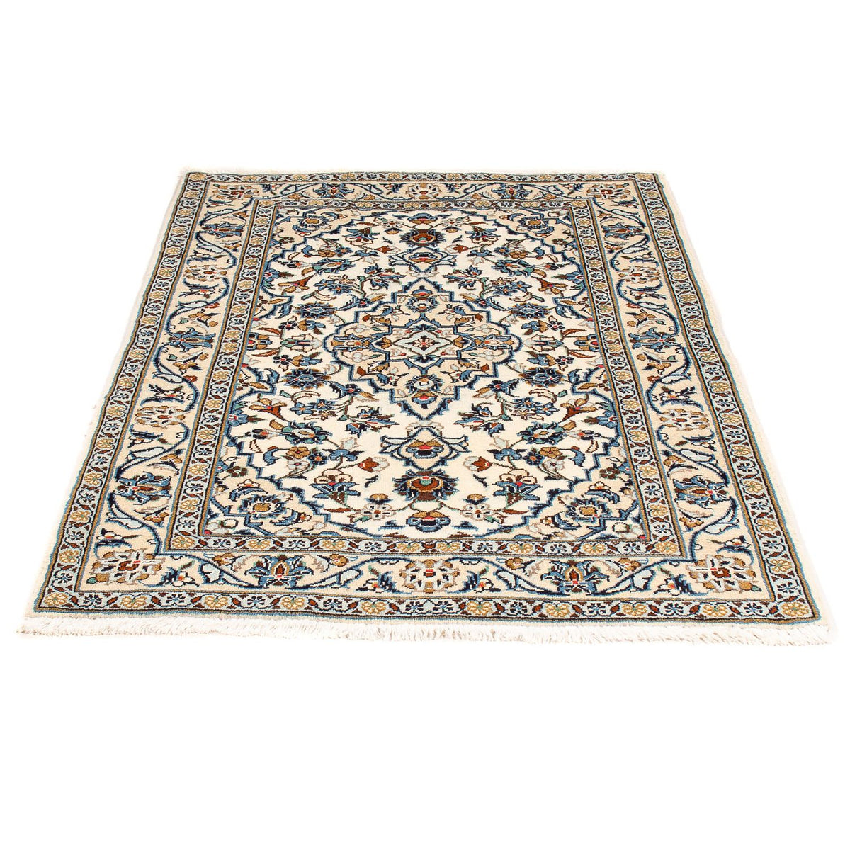 Perzisch tapijt - Keshan - 152 x 100 cm - beige