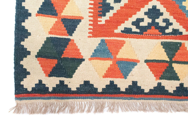 Kelim tapijt - Oosters - 203 x 143 cm - oranje