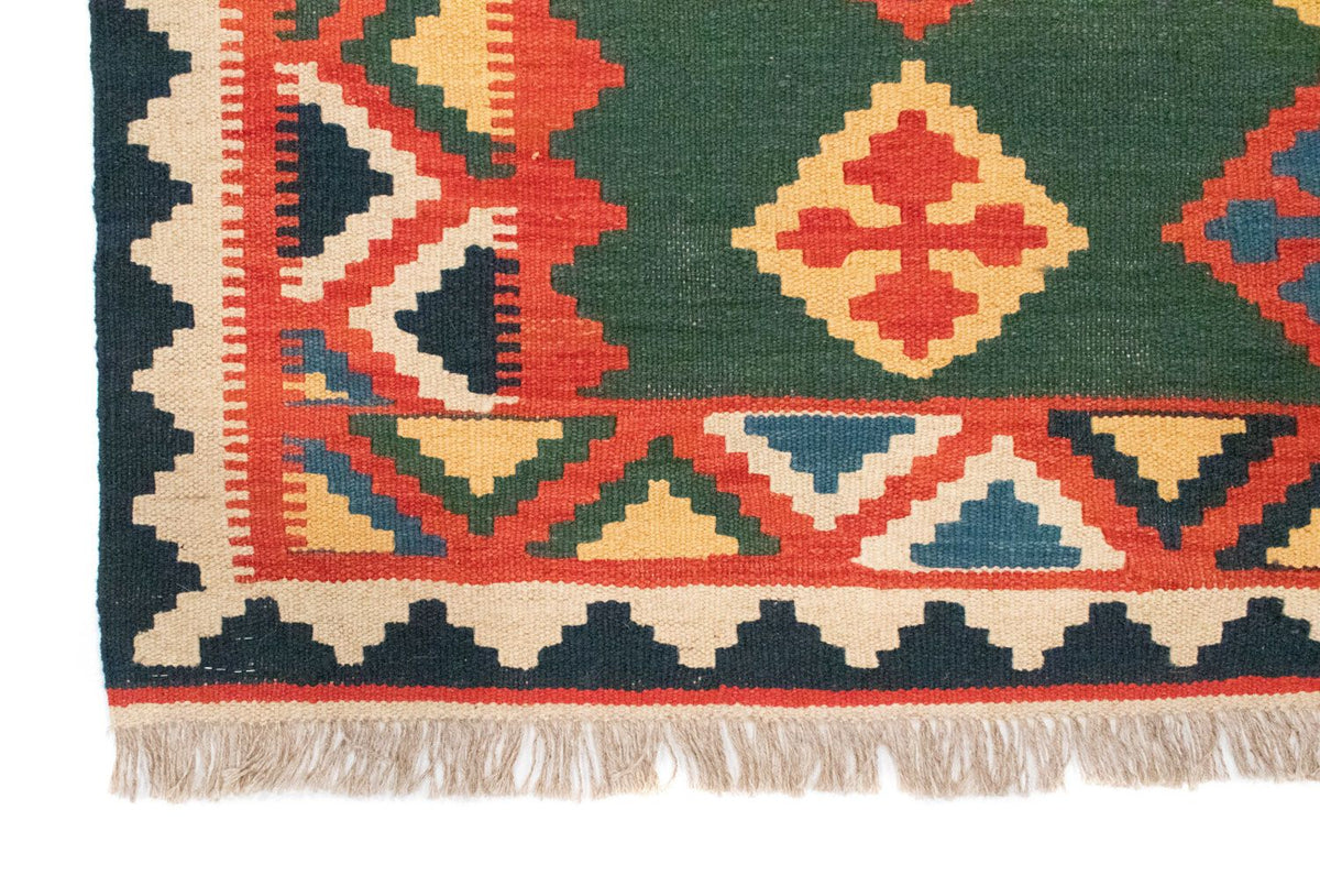 Kelim tapijt - Oosters - 217 x 148 cm - groen