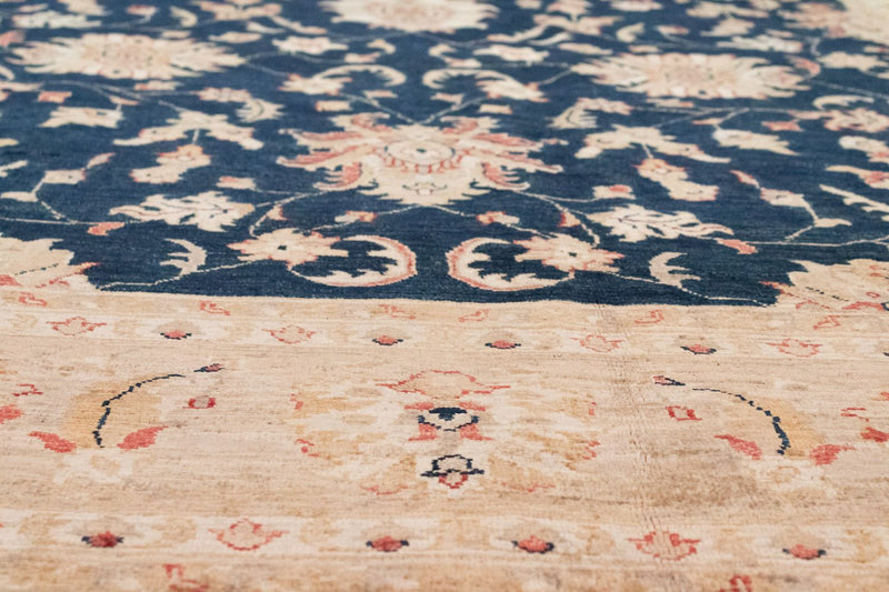 Ziegler tapijt - 290 x 206 cm - blauw