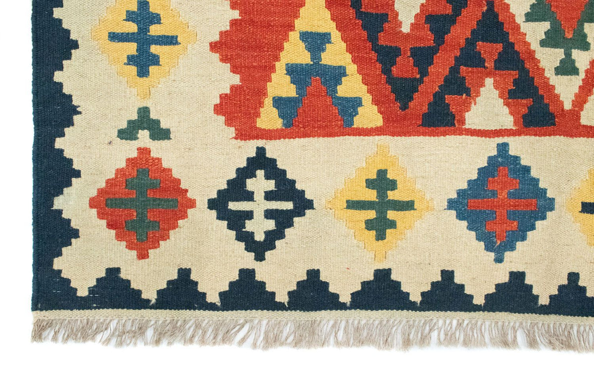 Kelim tapijt - Oosters - 205 x 153 cm - oranje