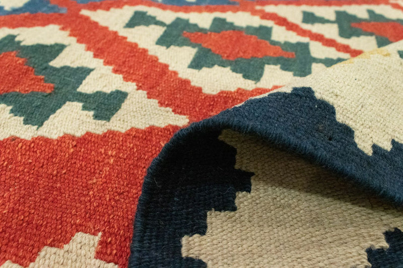 Kelim tapijt - Oosters - 205 x 153 cm - oranje