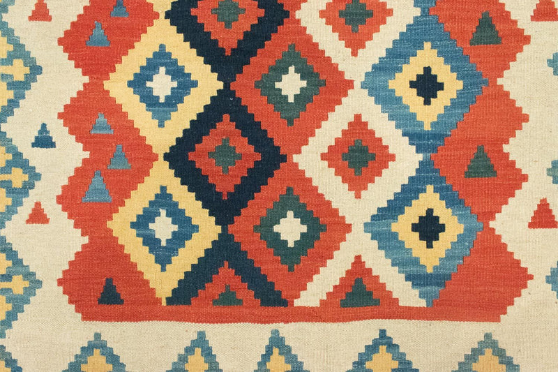 Kelim tapijt - Oosters - 205 x 155 cm - oranje