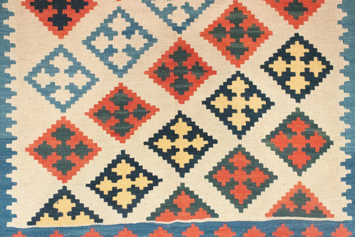 Kelim tapijt - Oosters - 205 x 150 cm - beige