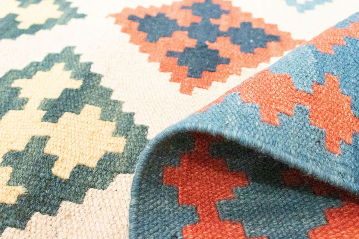 Kelim tapijt - Oosters - 205 x 150 cm - beige