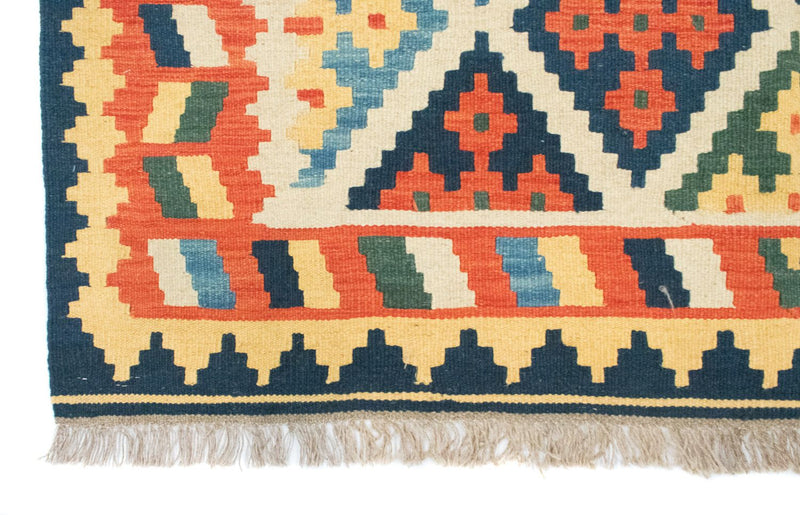 Kelim tapijt - Oosters - 205 x 157 cm - oranje