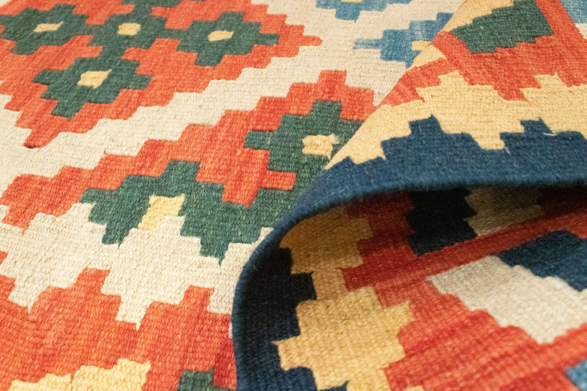 Kelim tapijt - Oosters - 205 x 157 cm - oranje