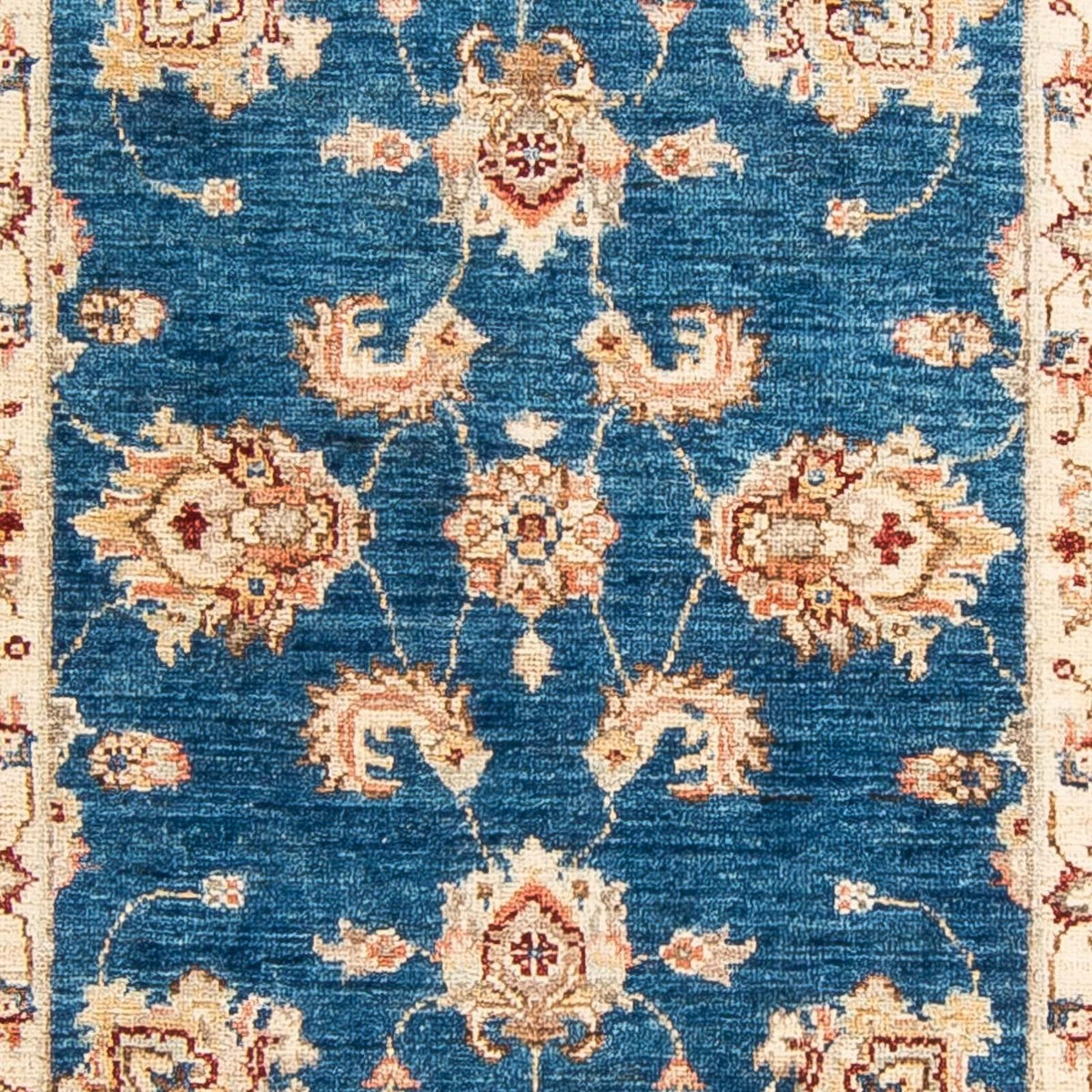 Loper Ziegler tapijt - 303 x 84 cm - donkerblauw