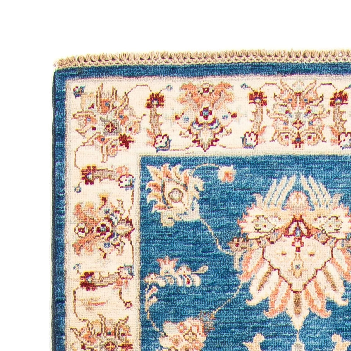 Loper Ziegler tapijt - 303 x 84 cm - donkerblauw