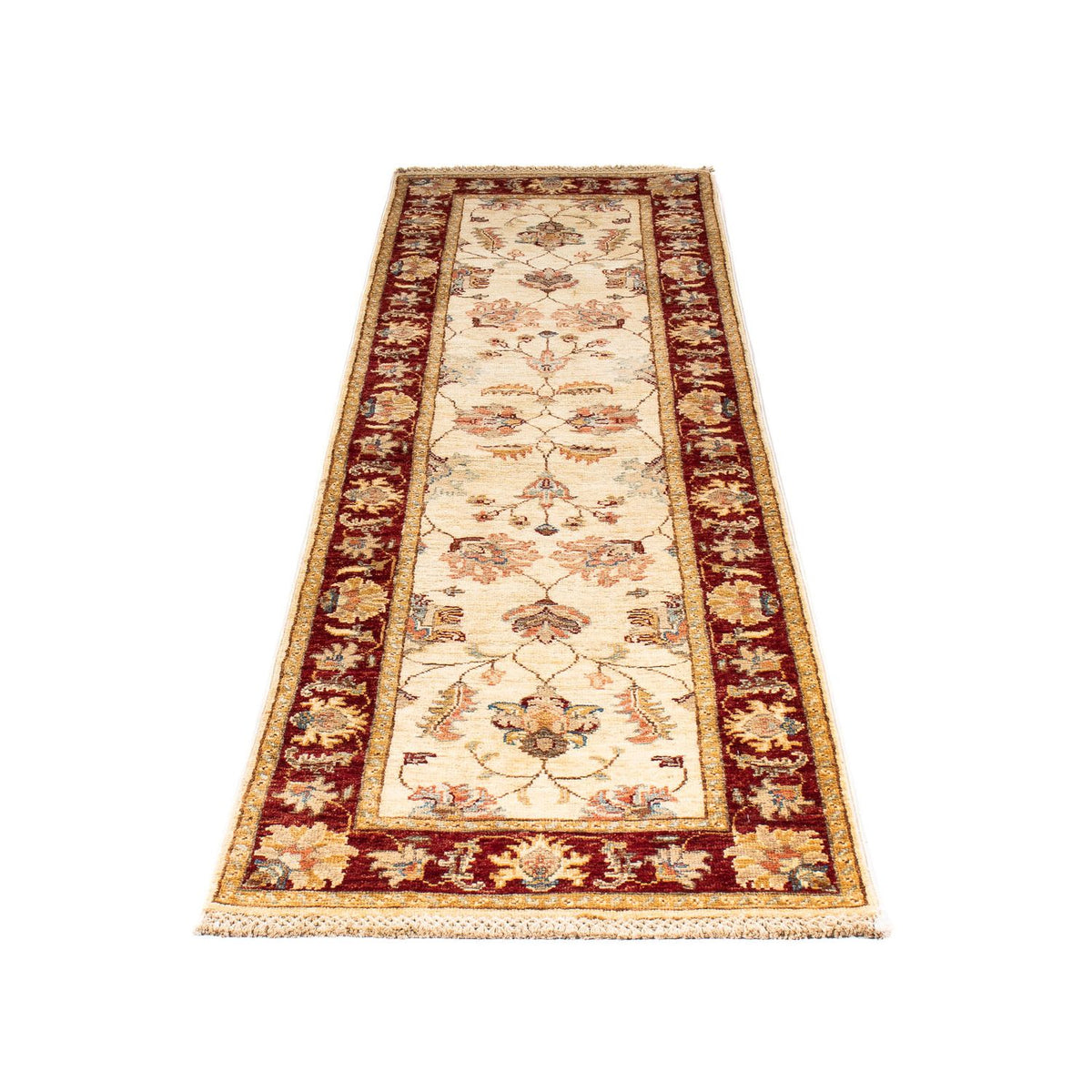 Loper Ziegler tapijt - 204 x 60 cm - beige