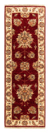 Ziegler tapijt 62x178cm - Oosters Tapijt - Loper / Donkerrood / 62 x 178 cm Loper