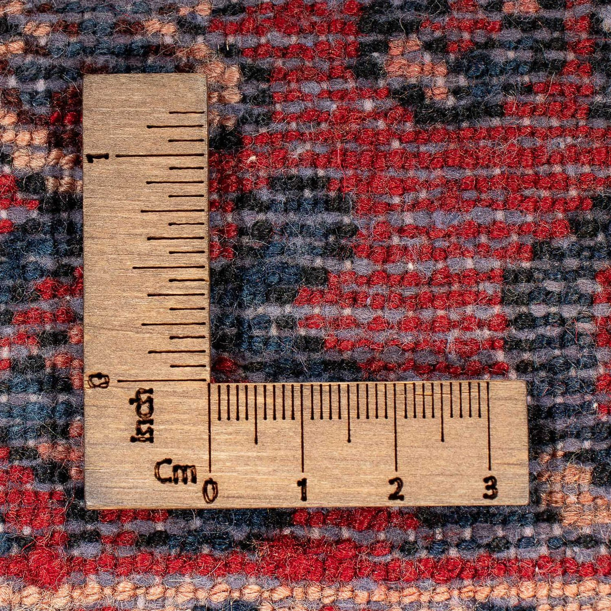 Perzisch Tapijt - Nomadisch - 81 x 60 cm - donkerrood