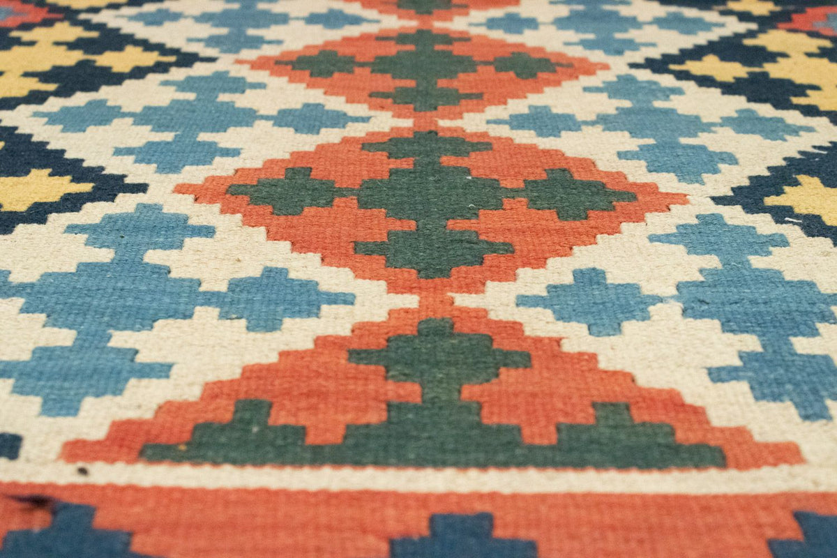 Kelim tapijt - Oosters - 174 x 117 cm - blauw