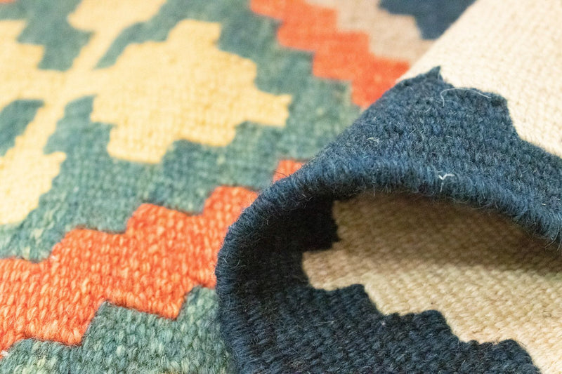 Kelim tapijt - Oosters - 186 x 119 cm - oranje