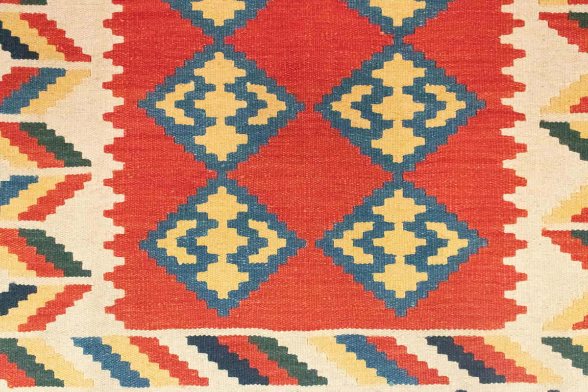 Kelim tapijt - Oosters - 180 x 120 cm - oranje