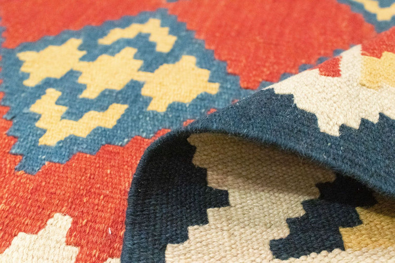 Kelim tapijt - Oosters - 180 x 120 cm - oranje