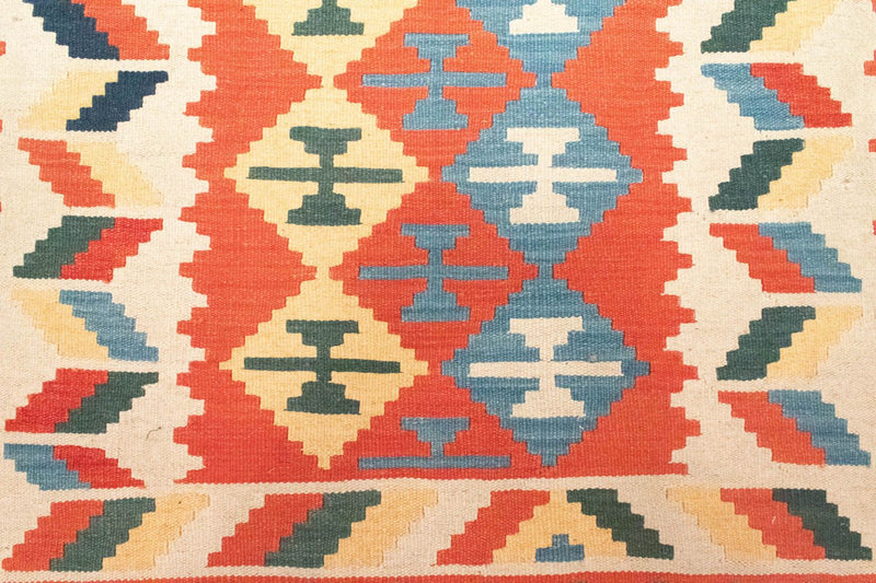 Kelim tapijt - Oosters - 184 x 120 cm - oranje