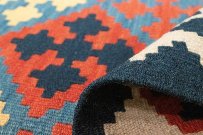 Kelim tapijt - Oosters - 180 x 120 cm - oranje