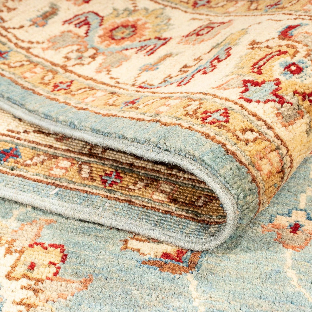 Ziegler tapijt - 161 x 103 cm - lichtblauw