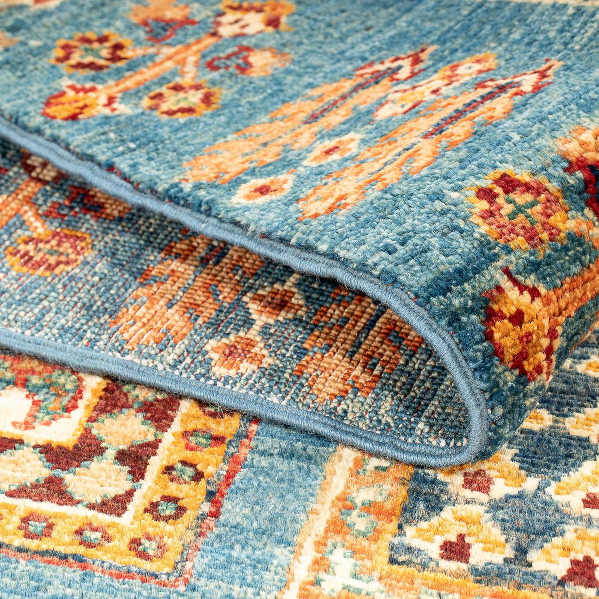 Ziegler tapijt - 137 x 88 cm - lichtblauw