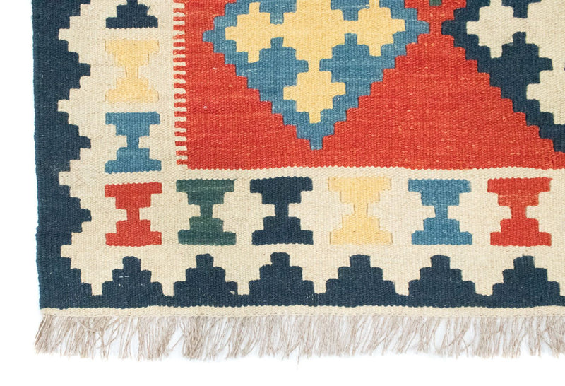 Kelim tapijt - Oosters - 176 x 125 cm - oranje