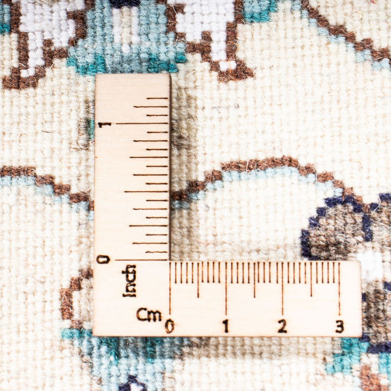 Loper Perzisch tapijt - Nain - Koninklijk - 200 x 62 cm - beige