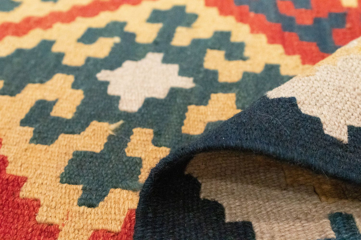 Kelim tapijt - Oosters - 180 x 120 cm - oranje