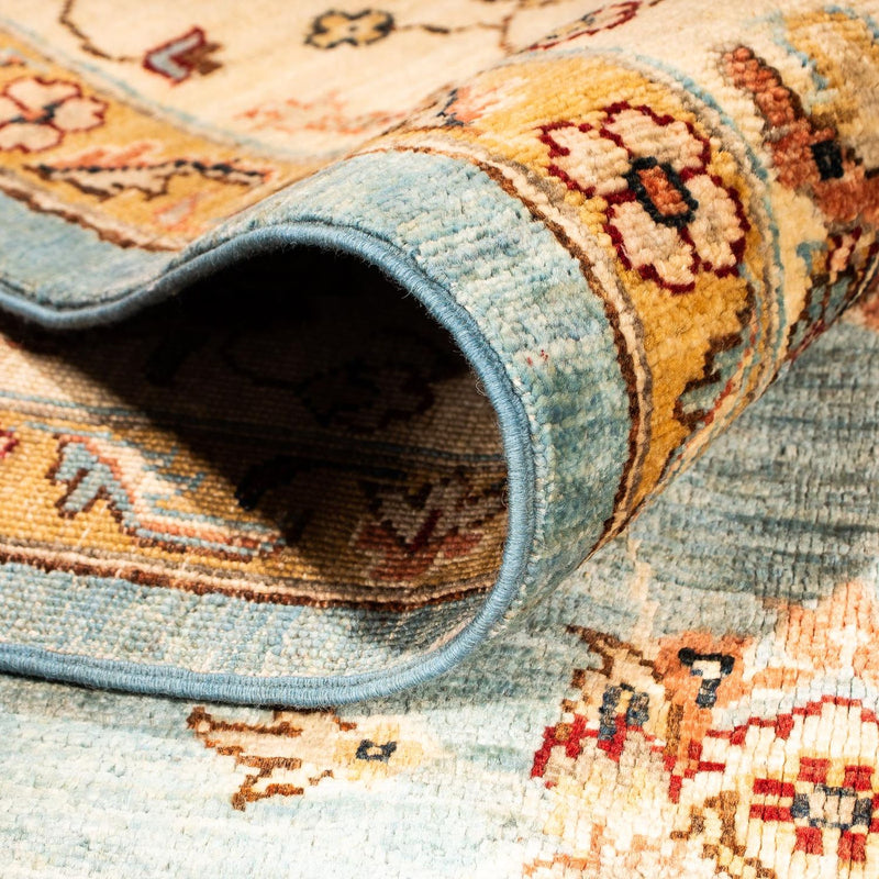 Ziegler tapijt - 301 x 208 cm - lichtblauw