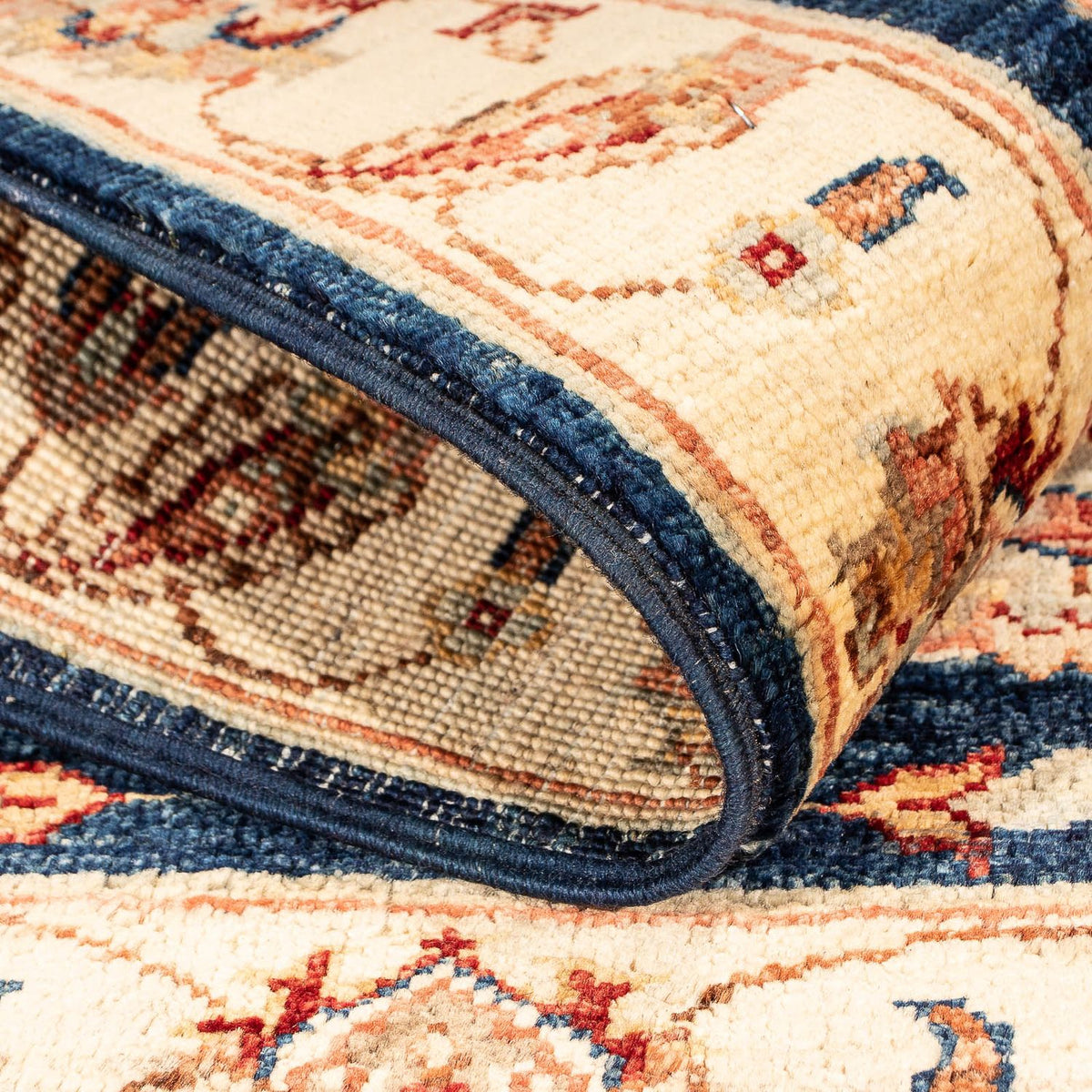 Ziegler tapijt - 95 x 62 cm - donkerblauw