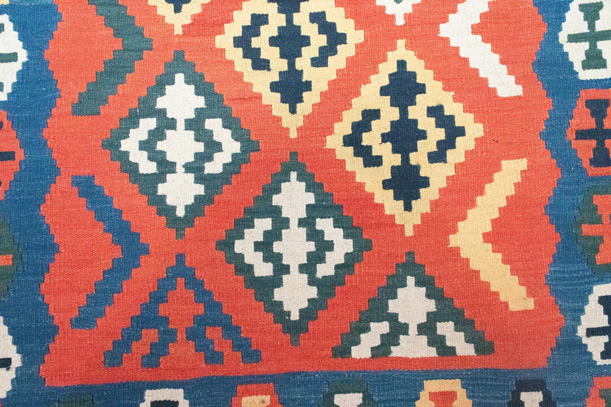 Kelim tapijt - Oosters - 181 x 126 cm - oranje