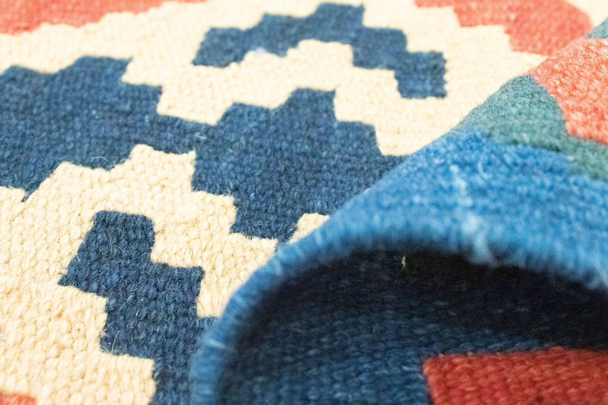 Kelim tapijt - Oosters - 181 x 126 cm - oranje