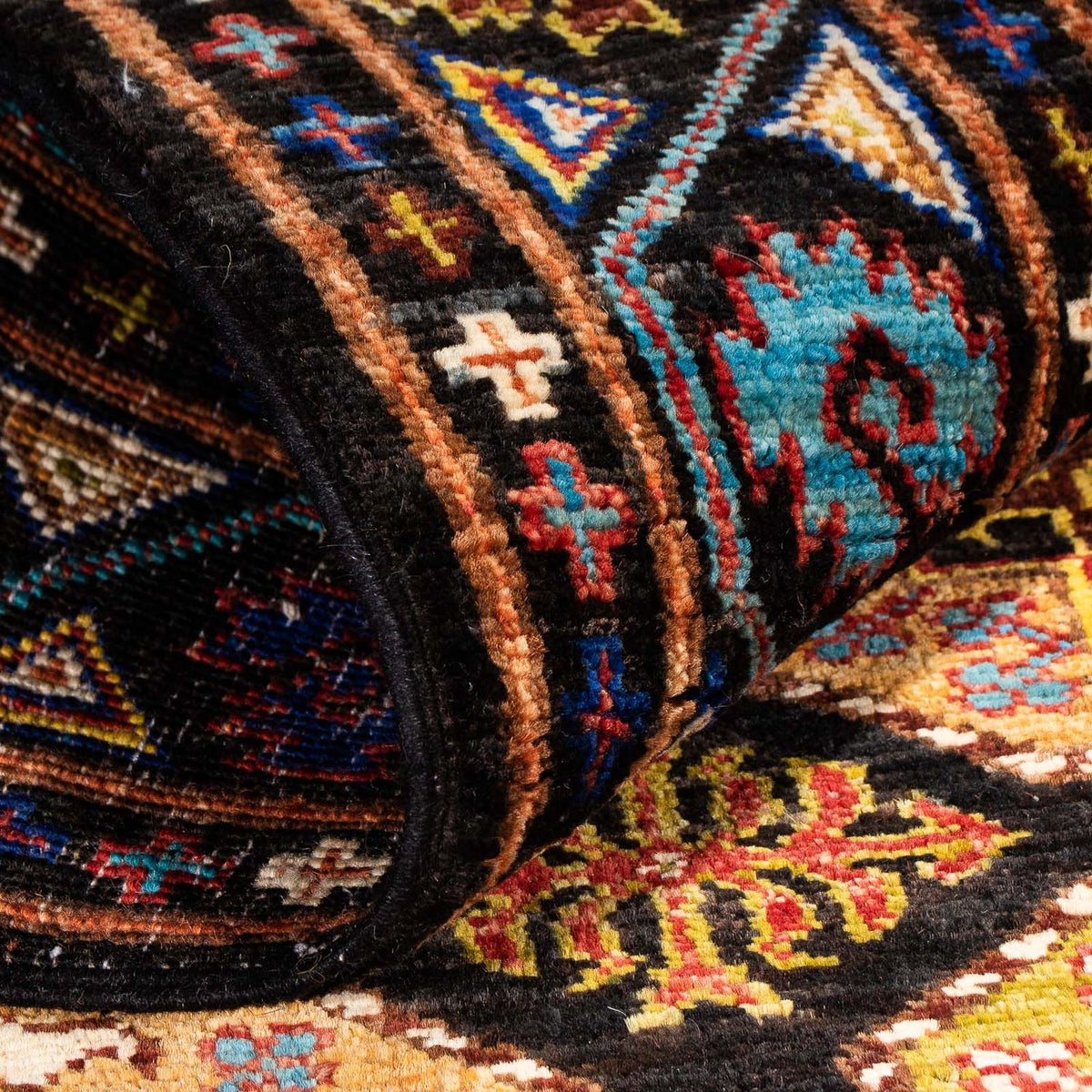 Loper Ziegler Tapijt - Ariana - 302 x 89 cm - donkerblauw