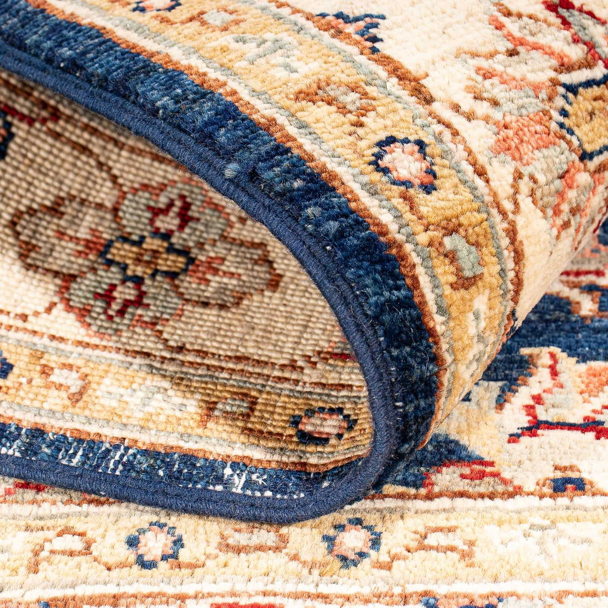 Ziegler tapijt - 124 x 79 cm - donkerblauw