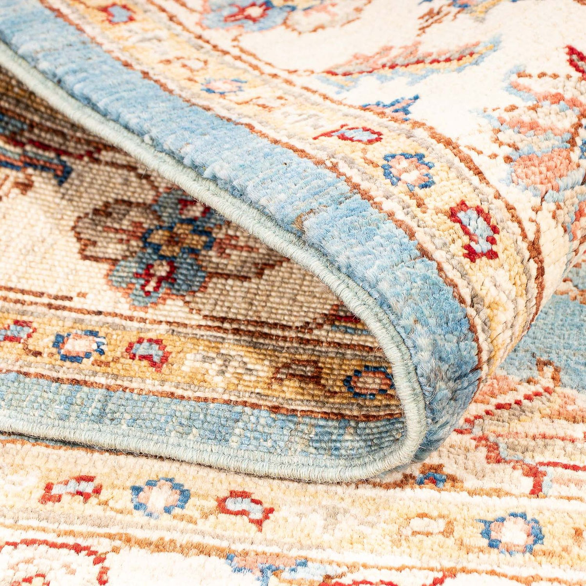 Ziegler tapijt - 123 x 82 cm - lichtblauw