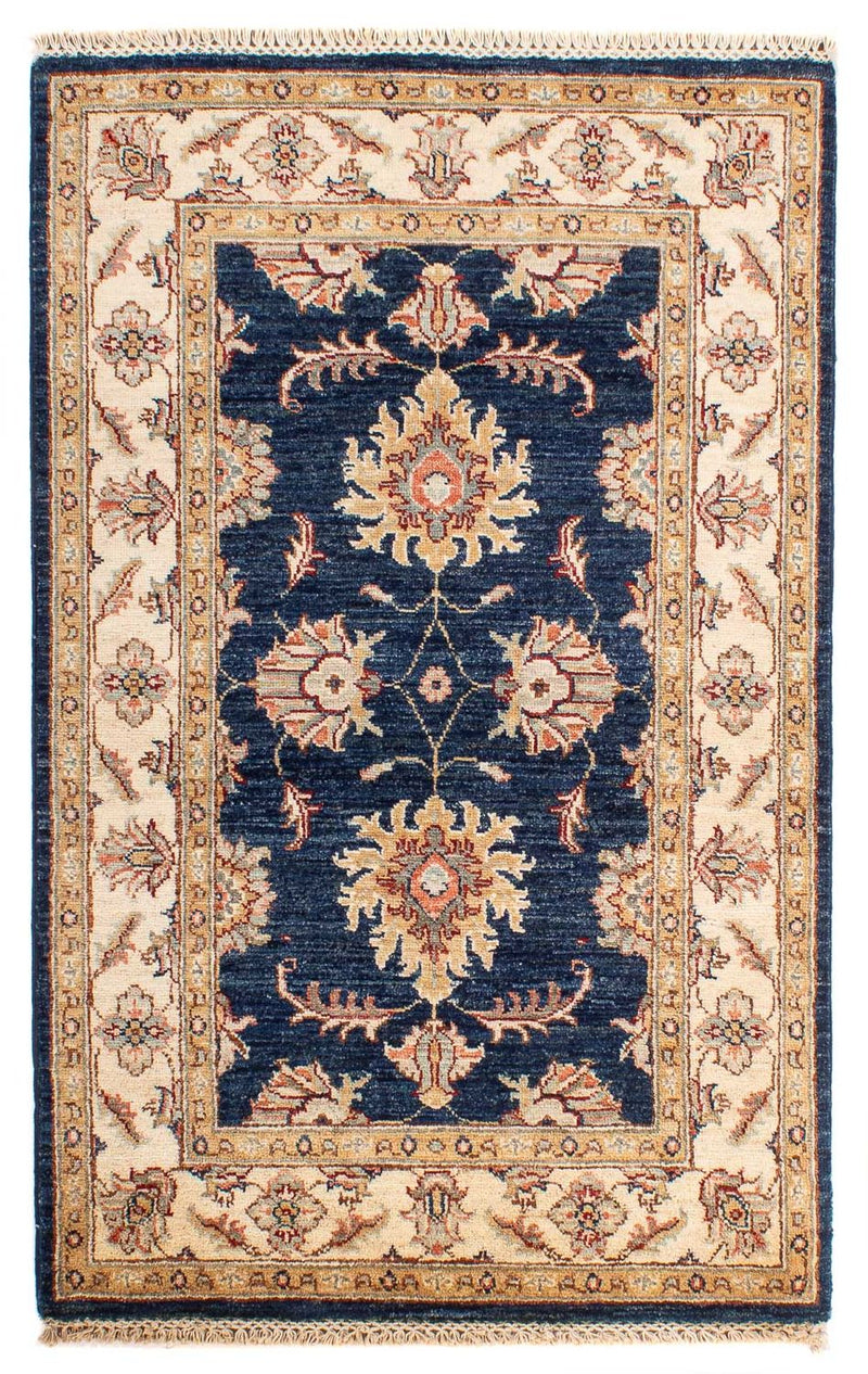 Ziegler tapijt - 123 x 79 cm - donkerblauw